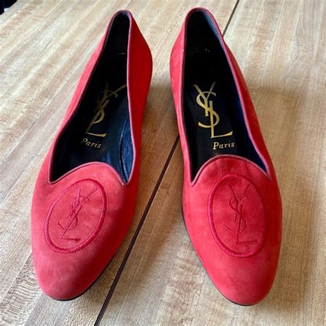 ysl womens loafer|yves saint laurent flats.